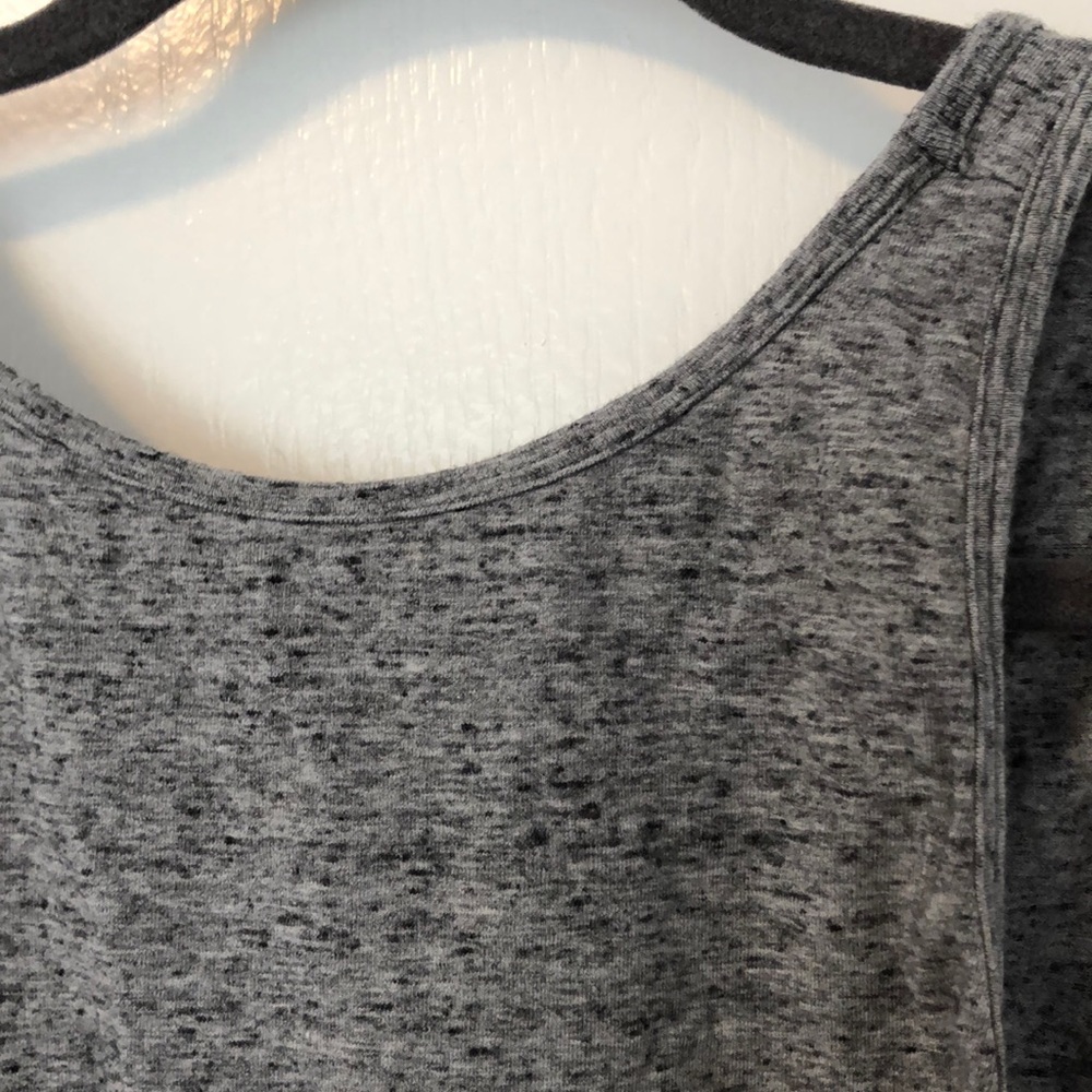 Aritzia Grey Backless Bodysuit - Picture 3 of 4